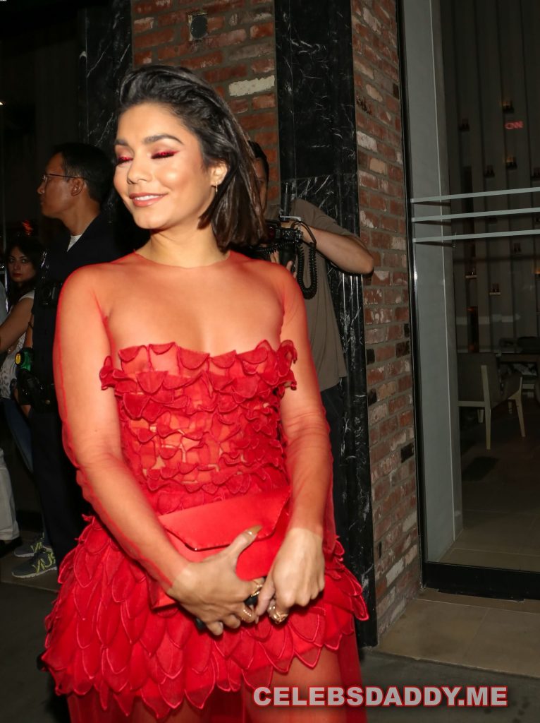 Vanessa Hudgens Pierced Tits Flash In See Thru The Fappening