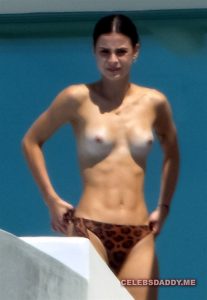 lena mayer landrut topless boobs flashing candids