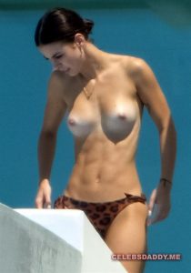 lena mayer landrut topless boobs flashing candids 001
