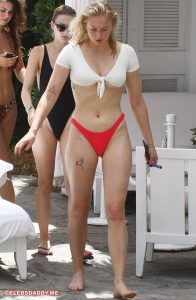 sophie turner bikini boobs and ass hanging out 001
