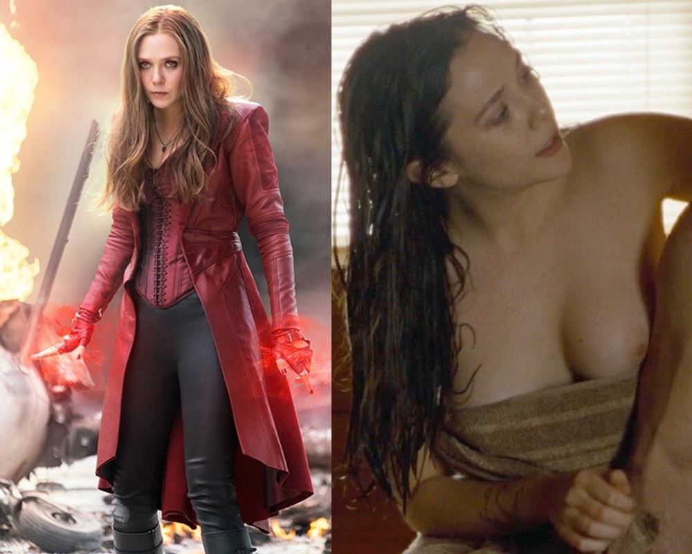 Elizabeth Olsen is one of the sexiest babe in Marvel’s Cinematic Universe a...
