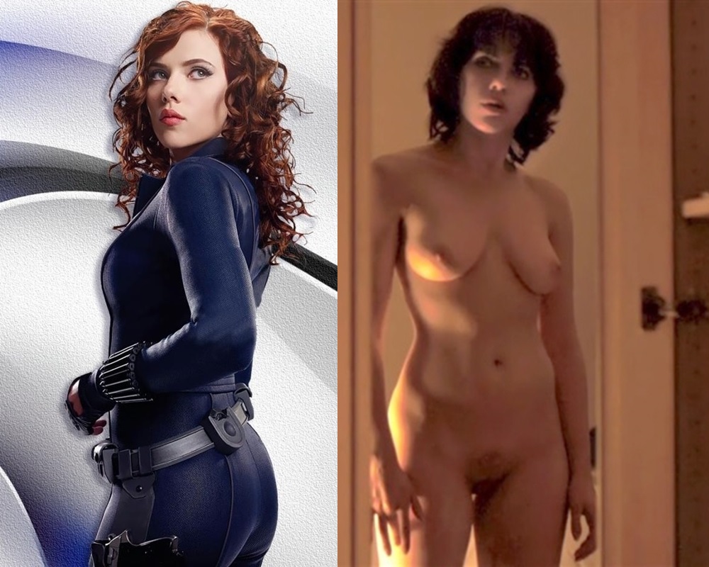 Scarlett Johansson who is undoubtedly the sexiest bitch MCU as gone naked t...