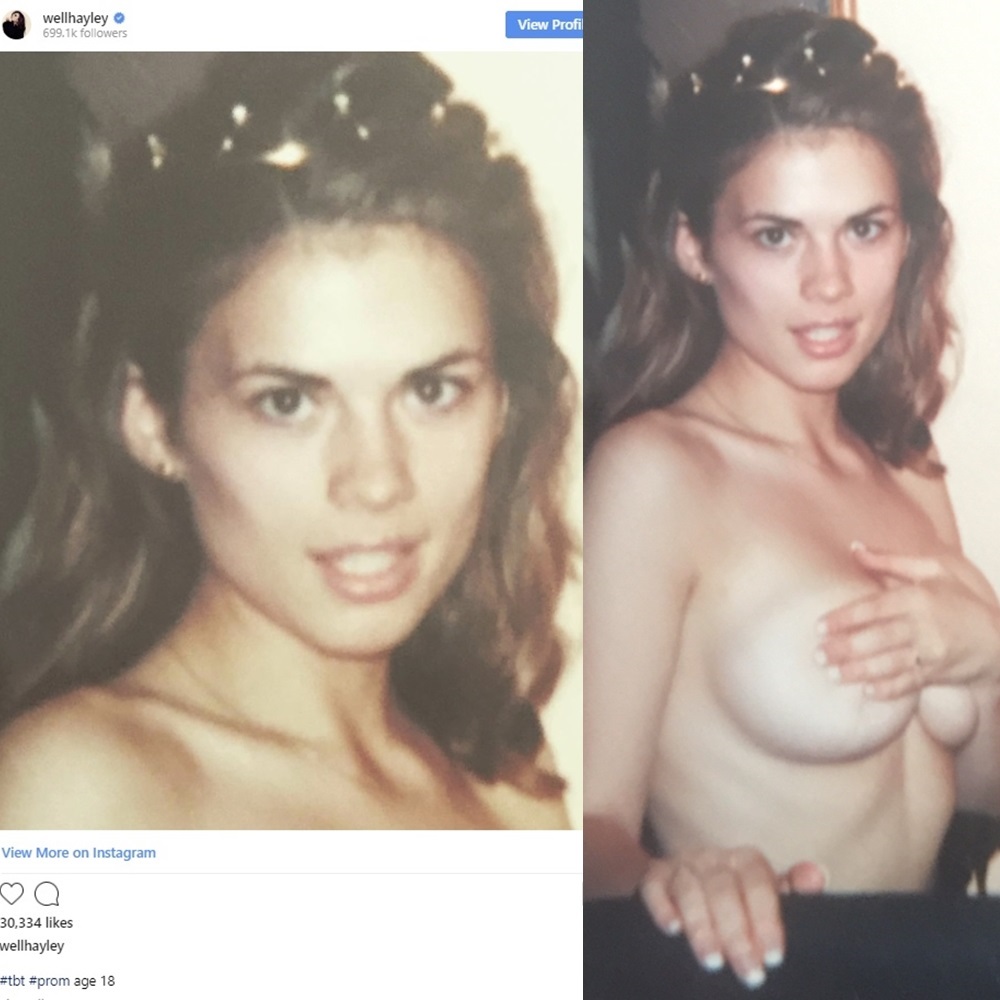 Hayley Atwell Topless
