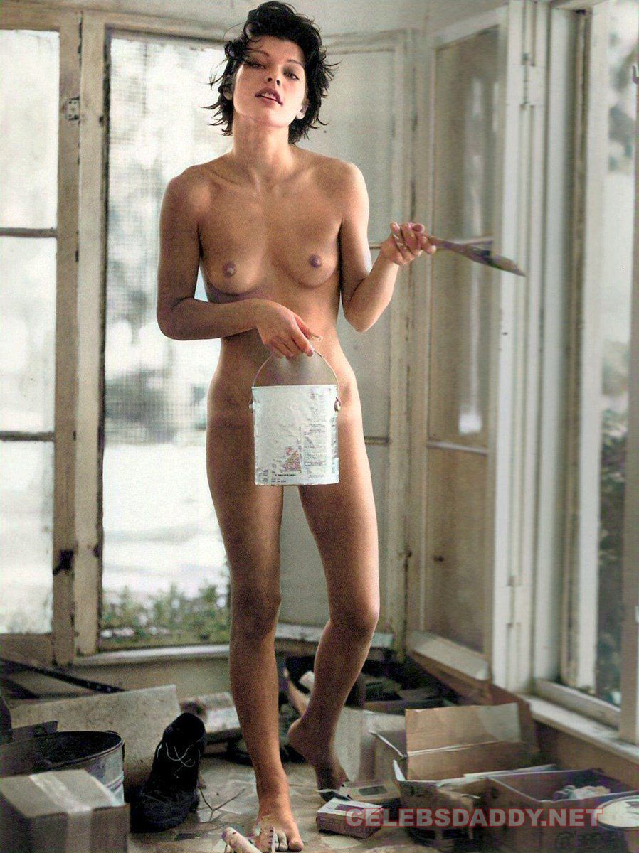 Milla jovovich nudity