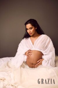 "Alana Monteiro Showcases Her Stunning Baby Bump in a Bold and Daring Photoshoot!" 6