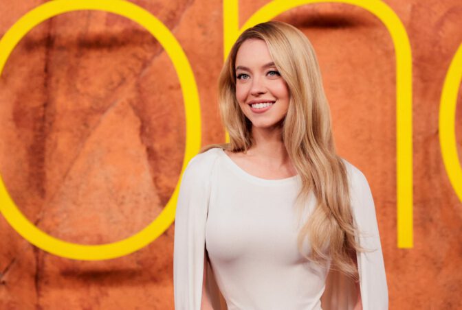 Busty Sydney Sweeney Stuns in Skintight White Mini That’s Pure Sin at Euphoria S3 Premiere Gallery