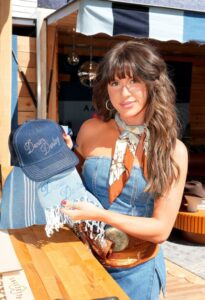 "Ella Langley Stuns in a Playful Denim Ensemble at American Eagle Jeans Country During Stagecoach 2026" 26