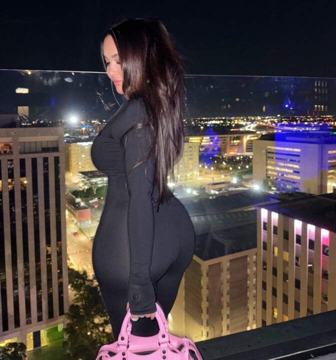 Images: Stella Hudgens Huge Tits and Massive Ass Steal the Show in Sexy Catsuit Pics