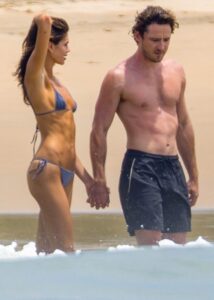 "Kaia Gerber Stuns in a Daring Blue Bikini in Cabo: A Look That Turns Heads" 17