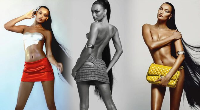 "Lameka Fox Dares to Go Topless, Flaunting Her Curves for Ace Amir (NSFW)"