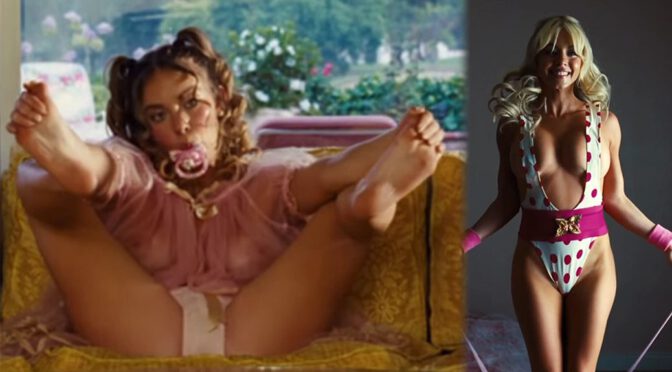 "Sydney Sweeney Stuns in Sheer Pink Ensemble with Bold Details for Euphoria Season 3 Shoot (NSFW)"