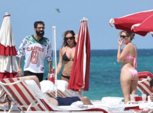 "Anastasia Karanikolaou Stuns in a Dazzling Bikini on Miami Beach" 7