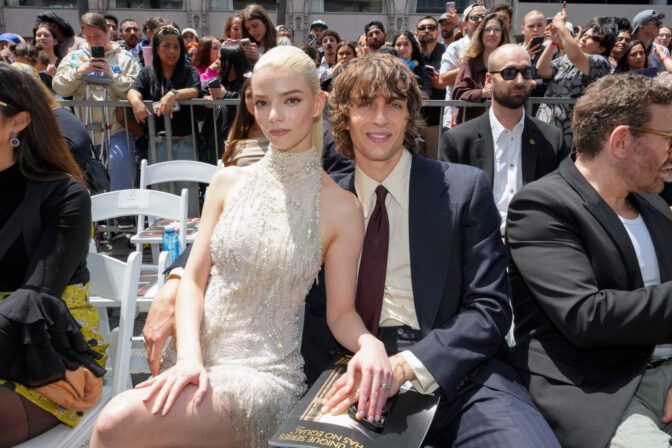 Anya Taylor-Joy Dazzles in Vintage Dress, Flaunting Legs at Walk of Fame Ceremony