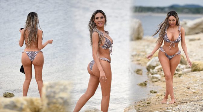 "Farrah Abraham Turns Heads in Austin with Eye-Catching Bikini Look"