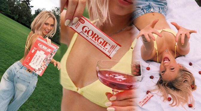 "Jordyn Jones Stuns in Vibrant Yellow Bikini at Cherry Lime Gorgie Picnic Photoshoot"