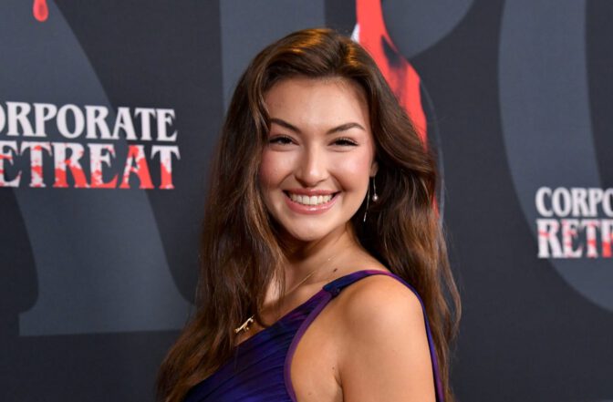 Rachel Pizzolato Stuns in Figure-Hugging One-Shoulder Mini Dress, Showcasing Her Gorgeous Legs at Corporate Retreat Premiere