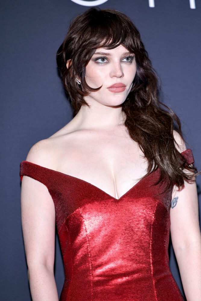 Sophie Thatcher Dazzles in a Gorgeous Red Dress at the 2026 Kering Women In Motion Gala
