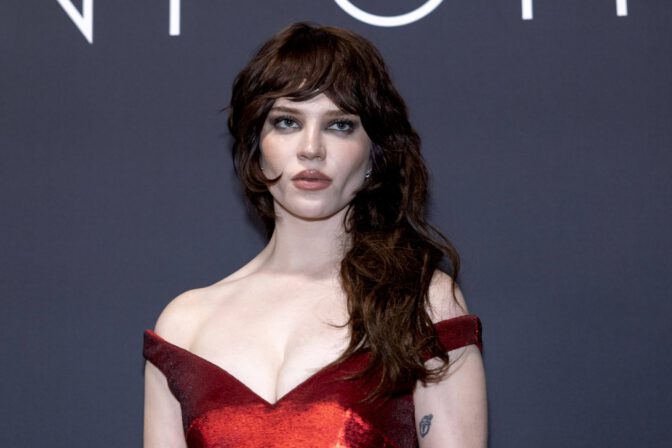 Sophie Thatcher Dazzles in a Gorgeous Red Dress at the 2026 Kering Women In Motion Gala