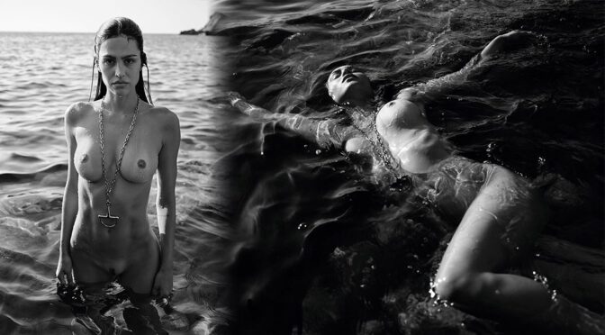 Amelia Gray Hamlin's Scorching Nude Curves Erupt in Mario Sorrenti's Steamy Mallorca Shoot