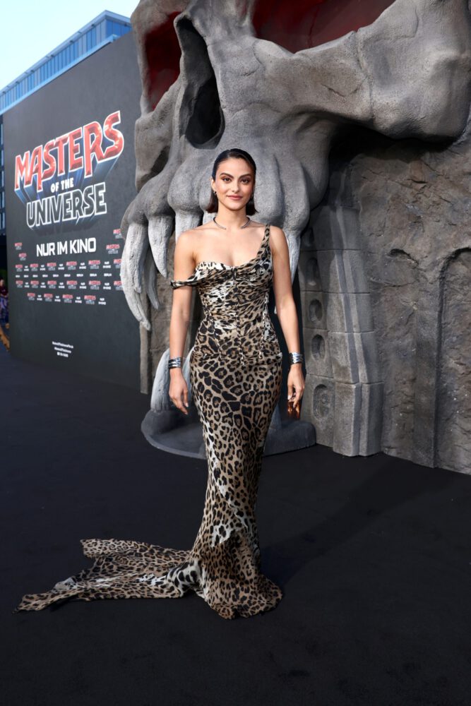 Camila Mendes Stuns in Figure-Hugging Outfit at Berlin Premiere of Masters Of The Universe