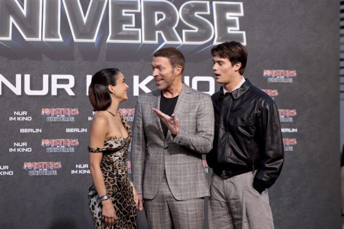 Camila Mendes Stuns in Figure-Hugging Outfit at Berlin Premiere of Masters Of The Universe