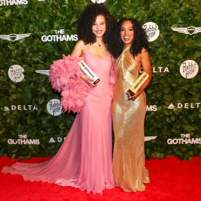 Chase Infiniti Turns Heads in Daring Pink Slip Dress, Showcasing Stunning Cleavage