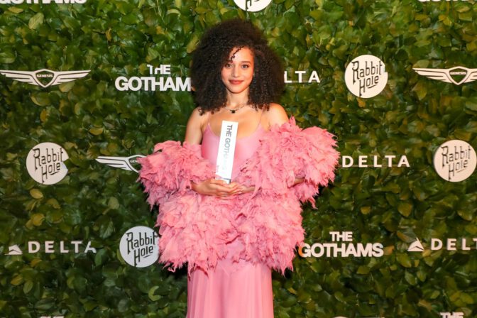 Chase Infiniti Turns Heads in Daring Pink Slip Dress, Showcasing Stunning Cleavage