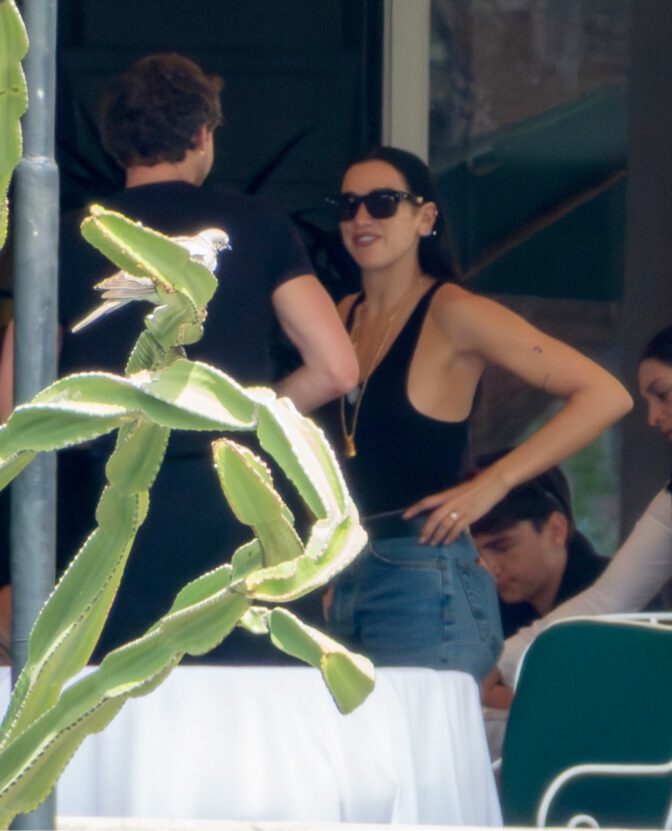 Flashing Major Sideboob! Dua Lipa Holds Her Chest To Avoid Wild Slip At Breakfast