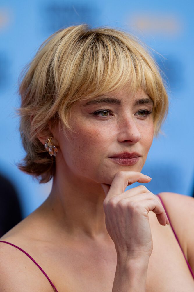 Haley Bennett Dazzles in Sheer Mesh Gown Without a Bra at SXSW London Premiere!