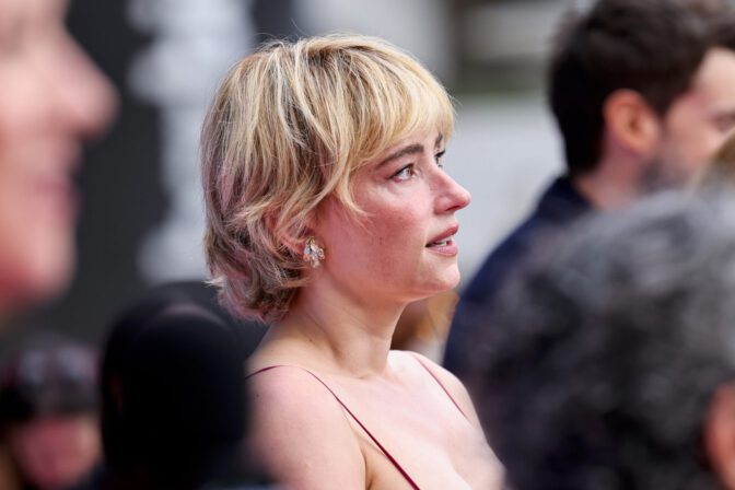 Haley Bennett Dazzles in Sheer Mesh Gown Without a Bra at SXSW London Premiere!
