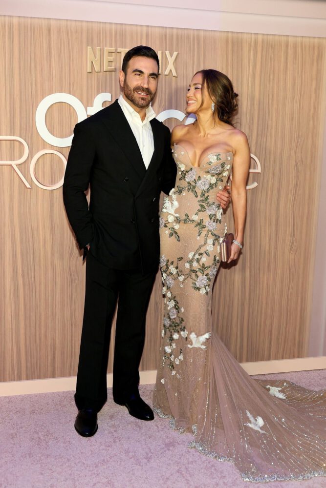 Jennifer Lopez Stuns in Form-Fitting Corset Gown with Daring Cleavage at Netflix Premiere Event