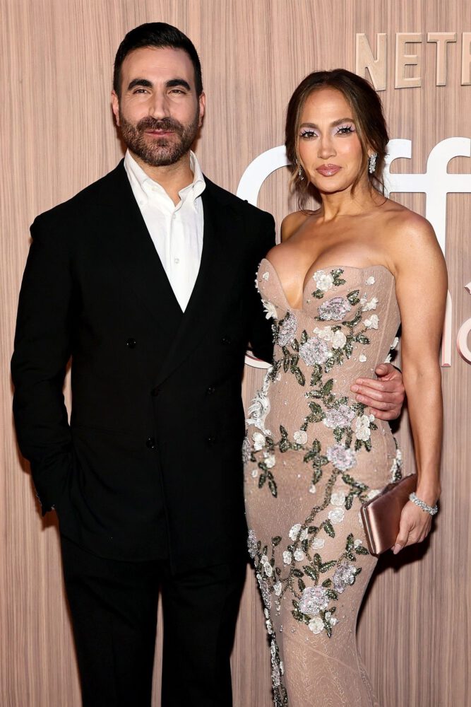 Jennifer Lopez Stuns in Form-Fitting Corset Gown with Daring Cleavage at Netflix Premiere Event