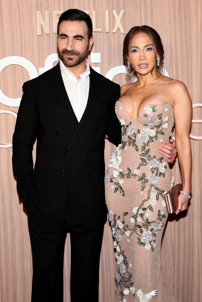 Jennifer Lopez Stuns in Form-Fitting Corset Gown with Daring Cleavage at Netflix Premiere Event