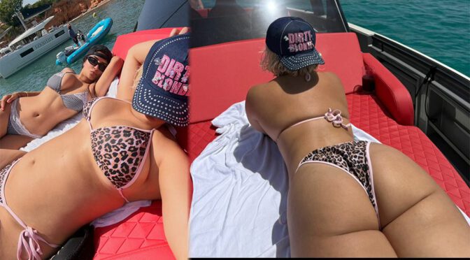Bebe Rexha's Juicy Ass Erupts in a Thong Heatwave During Sultry Sunbathing