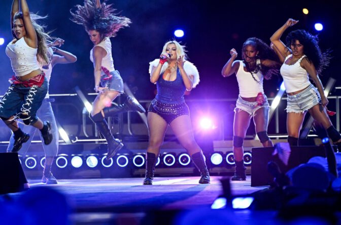 Bebe Rexha's Sultry Cleavage Sizzles at Macy's NYC Fourth of July Fireworks Extravaganza