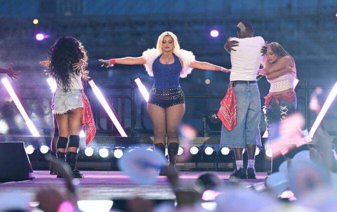 Bebe Rexha's Sultry Cleavage Sizzles at Macy's NYC Fourth of July Fireworks Extravaganza