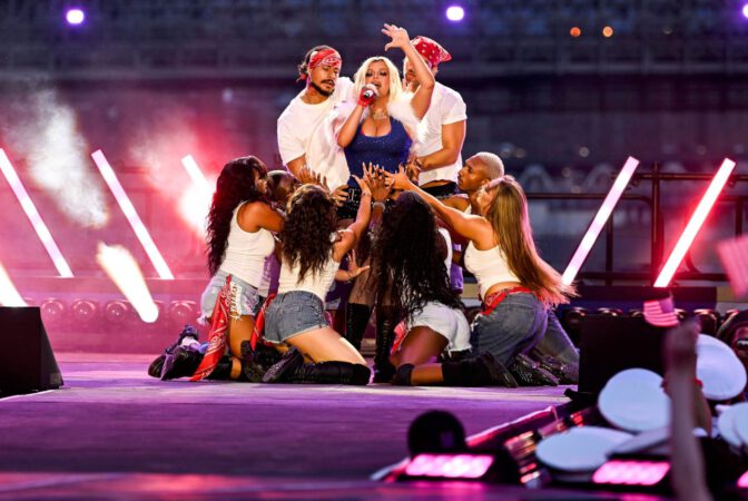 Bebe Rexha's Sultry Cleavage Sizzles at Macy's NYC Fourth of July Fireworks Extravaganza