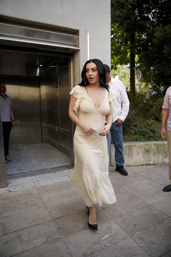Charli XCX Sizzles in Paris with Jaw-Dropping Cleavage and Nipple Visibility in Daring Braless Appearance