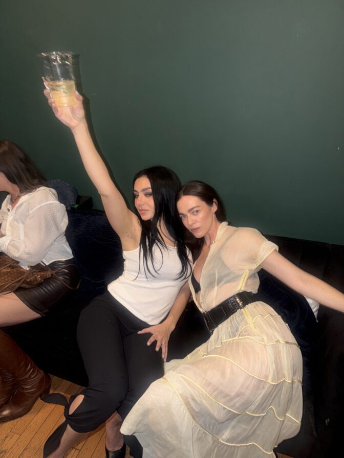 Charli XCX Strips Top To Expose Bare Nipples In See-Through Blue Bra (NSFW)