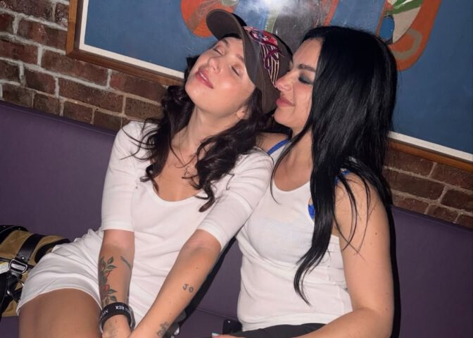 Charli XCX Strips Top To Expose Bare Nipples In See-Through Blue Bra (NSFW)