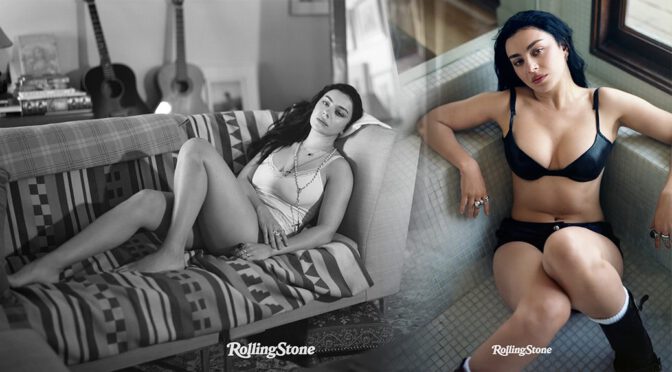 Charli XCX's Rolling Stone Spread: Tits, Ass & Nude Peeks in Hot Leather & Lace