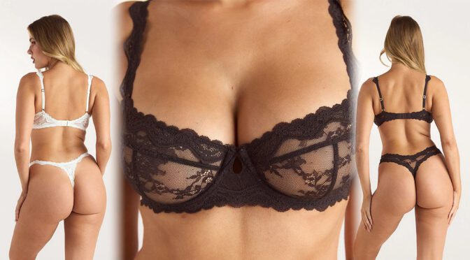 Kara Del Toro Sizzles in Sultry Pretty Please Lounge Lingerie Exposing Her Voluptuous Boobs and Sexy Curves