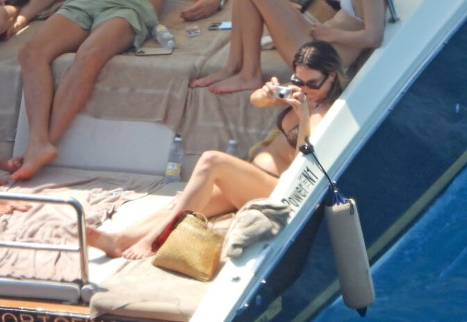 Lily James Flaunts Jaw-Dropping Curves in Barely-There Bikini on Portofino Boat