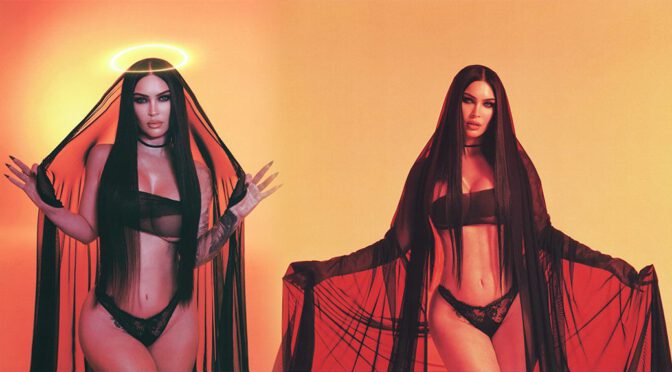 Megan Fox Sizzles in Jaw-Dropping See-Through Lingerie Extravaganza Exposing Her Sexy Boobs and Nude Curves