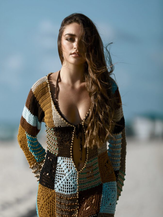 Presley Elise Sizzles in Jaw-Dropping Jackie Vera Swimsuit for Miami Swim Week, Baring Her Sexy Tits and Toned Ass in a Wild Photoshoot