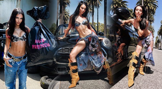Kylie Cantrall Flaunts Rock-Hard Abs and Tiny Bikini Top in Wild Valley Girl Shoot