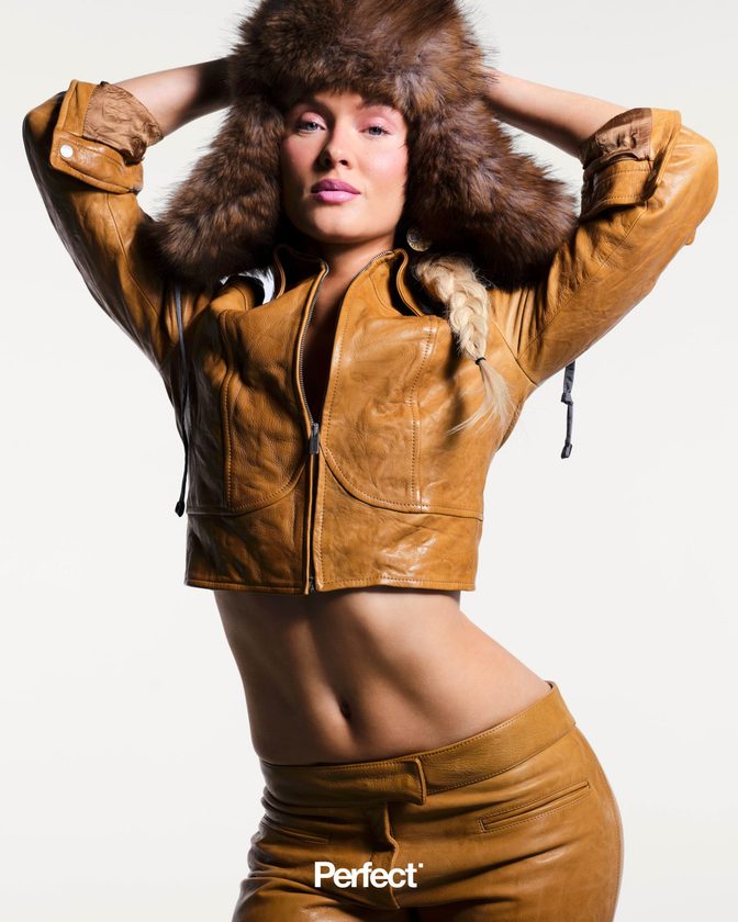 Zara Larsson Unleashes Full Braless Bombshell Look in Perfect Magazine – Gold Jacket, Orange Ass, Zero Restraint
